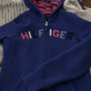 Tommy girl zip up hoodie